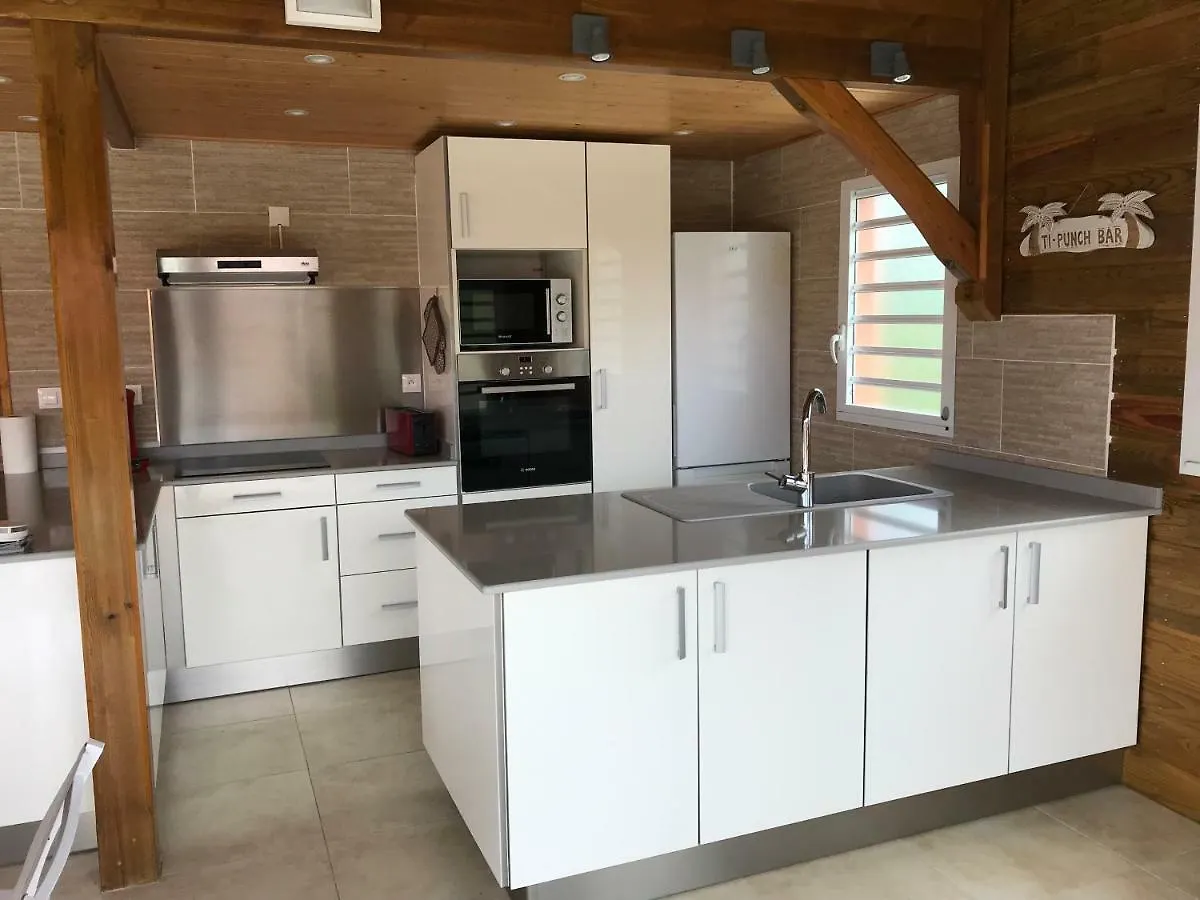 Villa Neuve De Standing En Bois Avec Piscine Sainte-Anne