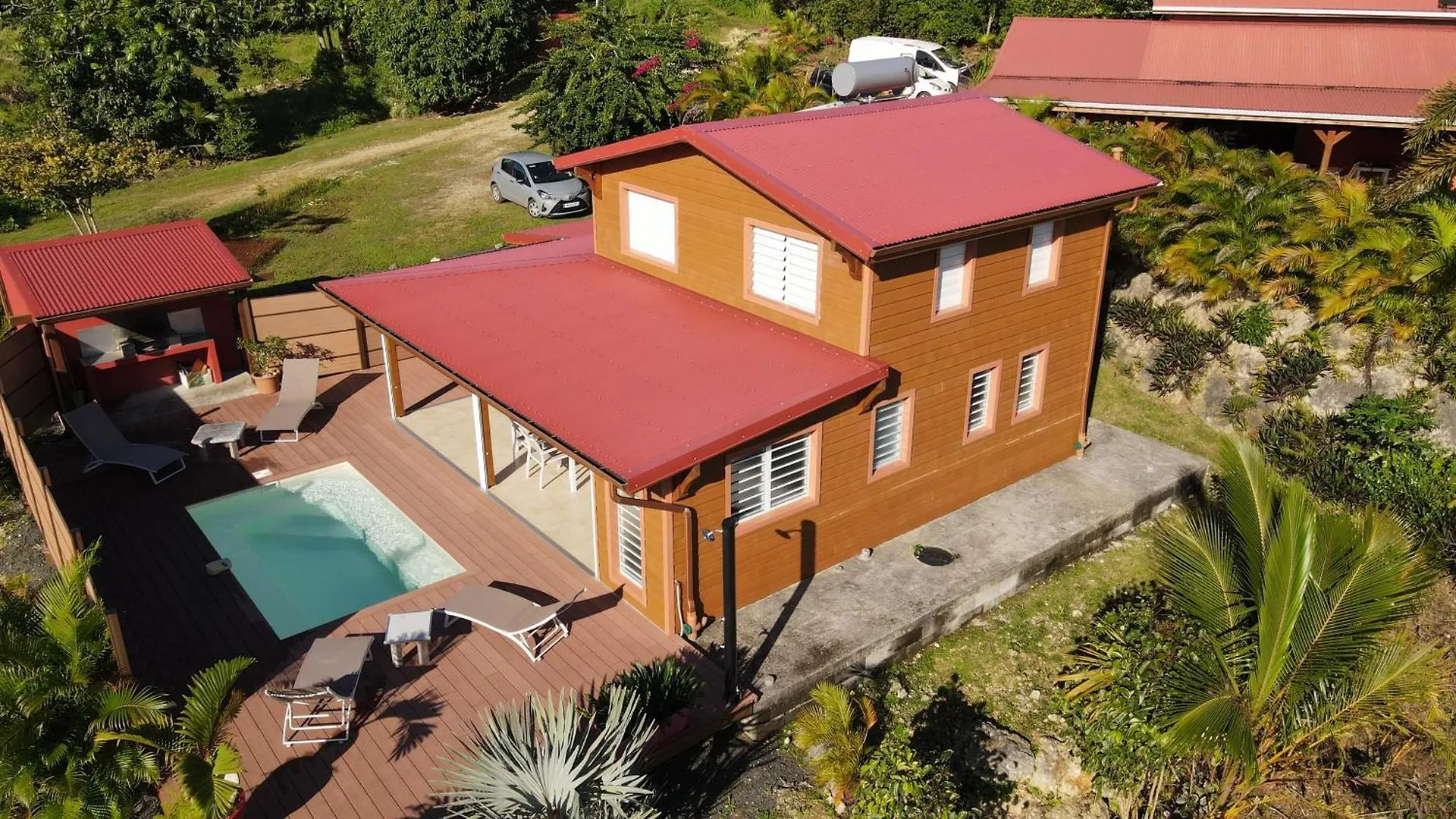 Villa Neuve De Standing En Bois Avec Piscine Sainte-Anne  0*, Sainte-Anne (Grande-Terre) Guadeloupe
