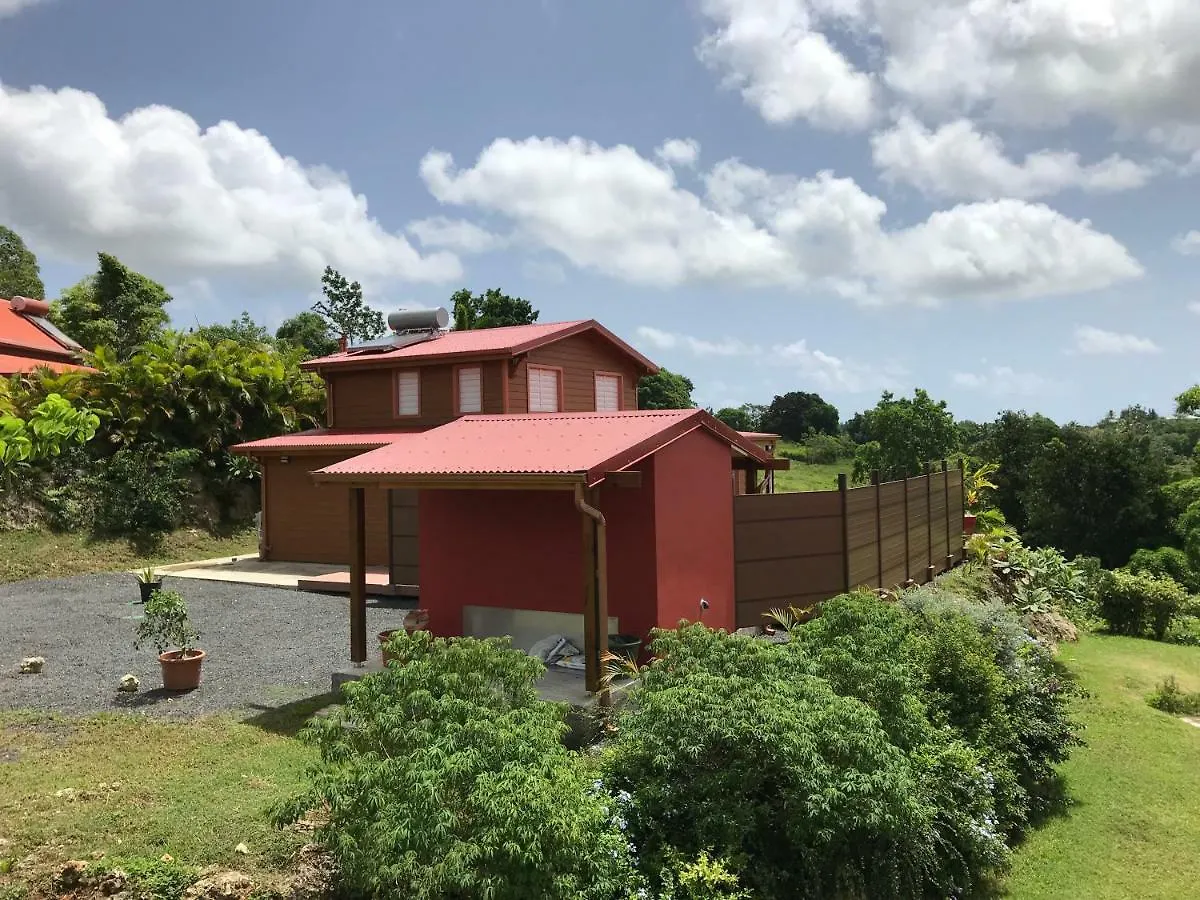 Villa Neuve De Standing En Bois Avec Piscine Sainte-Anne